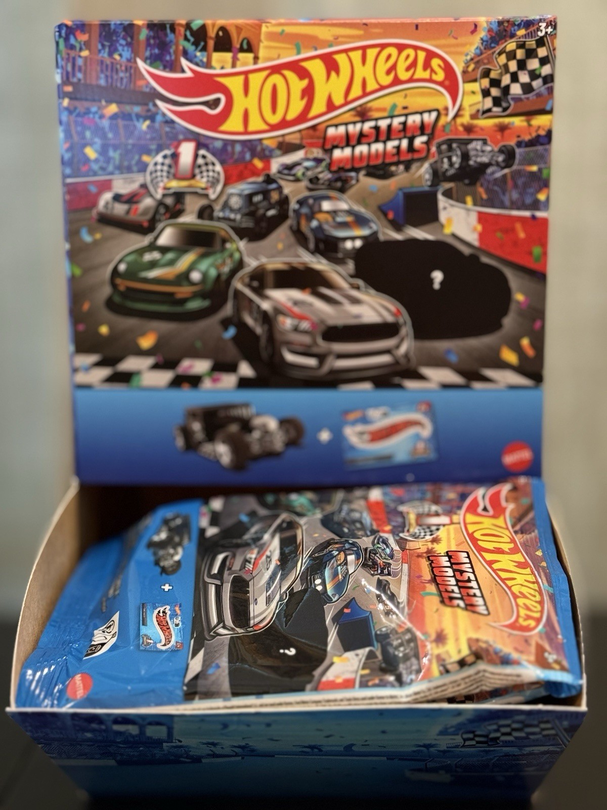 Hot Wheels Shelby GT500 Ford Silver Black Red Blue Diecast Car 1:64 Mystery Mod…