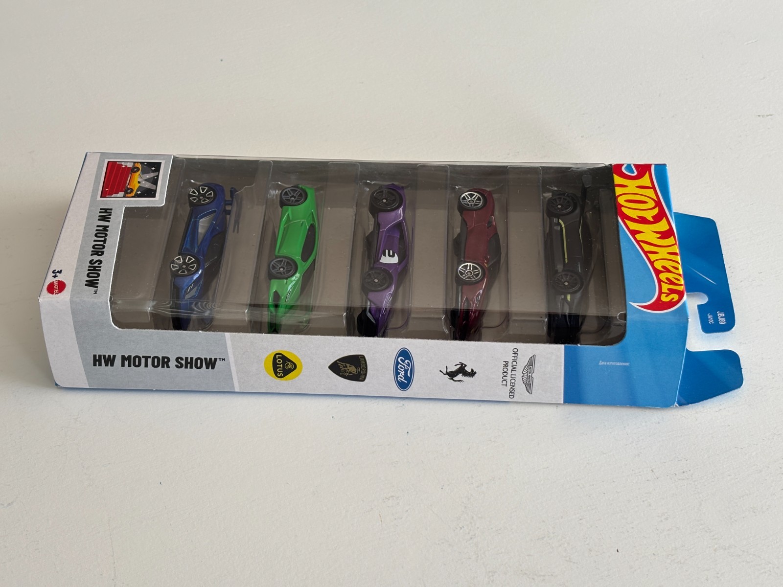 Hot Wheels 2025 HW Motor Show 5 Pack JBJ89
