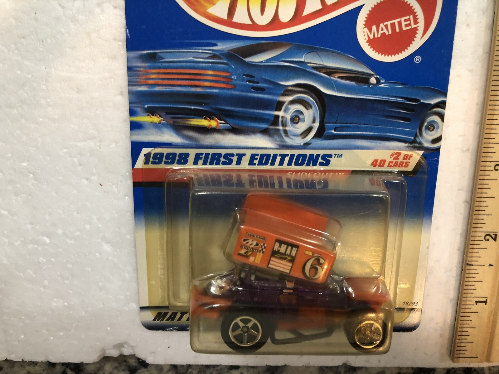Hot Wheels 1998 First Editions #2/48 Slide Out #640 Unopened Package