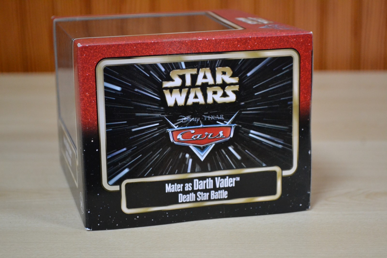 Disney Cars Park Exclusive 1:55 Star Wars Mater as Darth Vader Death Star Battle