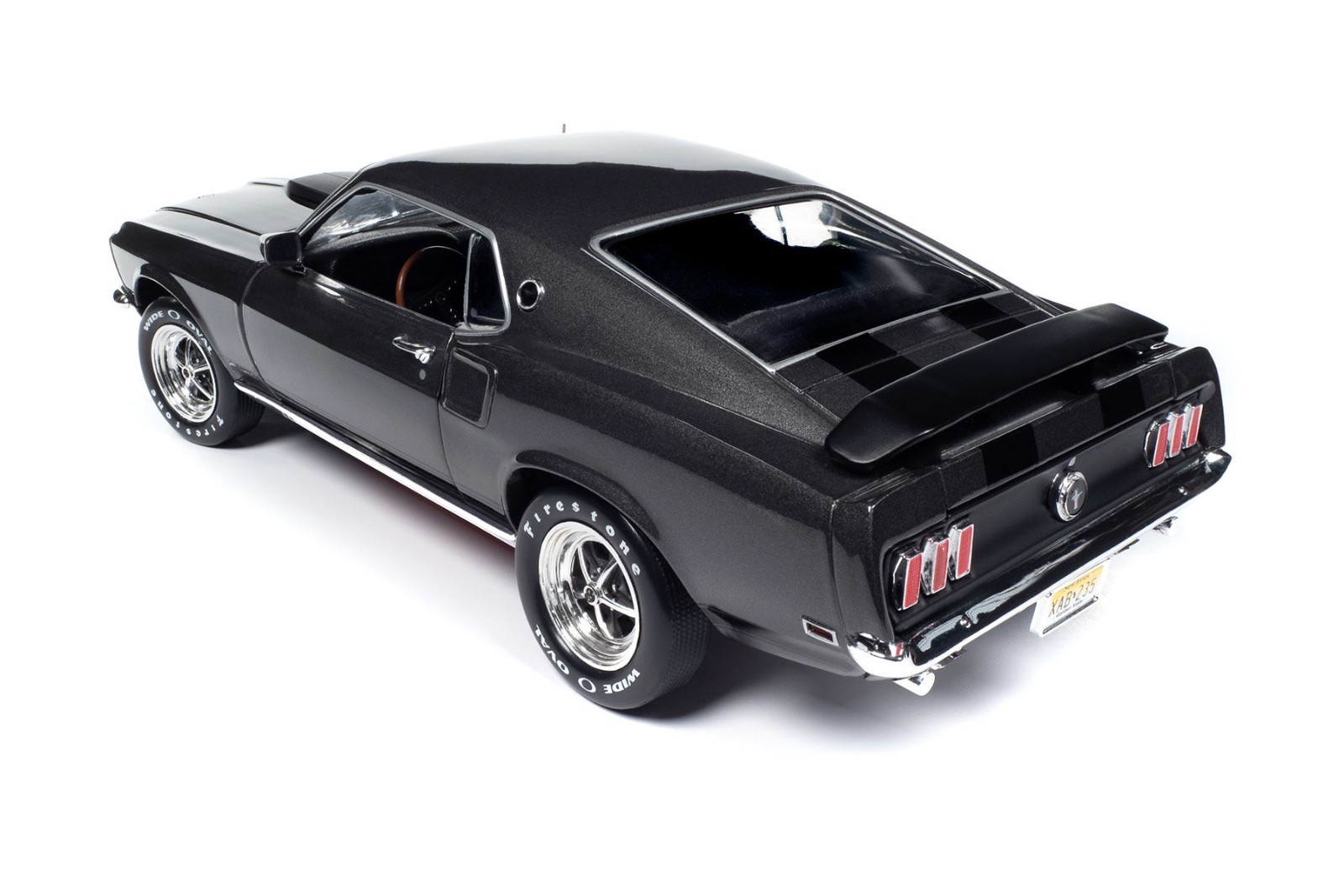 1969 FORD MUSTANG JOHN WICK MUSCLE CAR 1/18 DIECAST CAR AUTO WORLD AWSS145