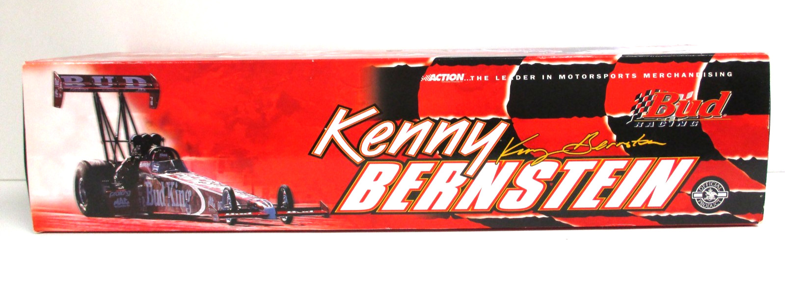 ACTION KENNY BERNSTEIN BUDWEISER KING – 2000 NHRA TOP FUEL DRAGSTER 1/24