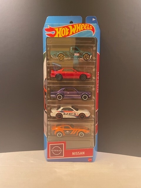 ✅ NEW -2023 Hot Wheels NISSAN 5 Pack – Datsun, Fairlady, Silvia S13, Skyline