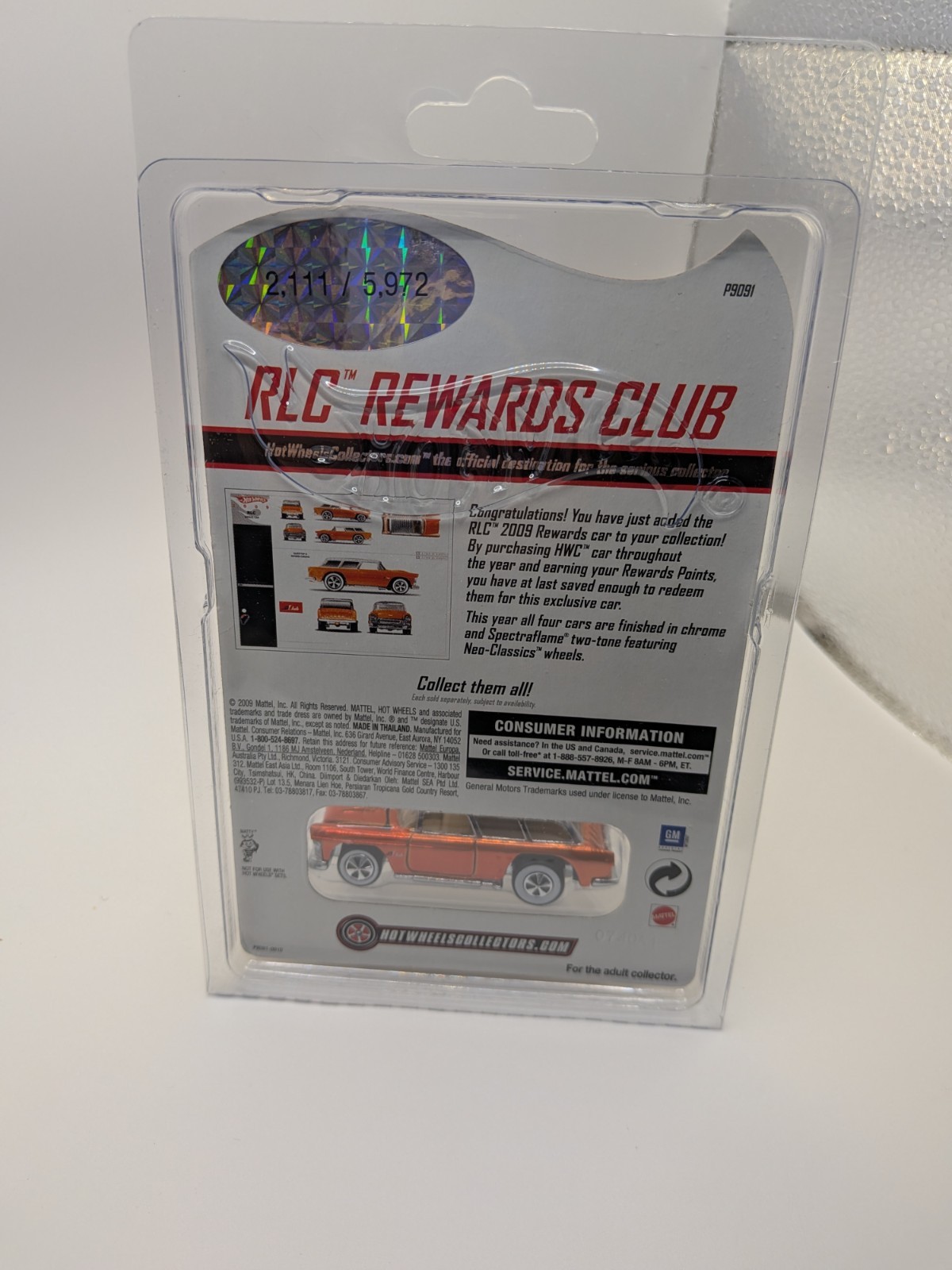 Hot Wheels 2009 RLC Rewards Series Classic Nomad 2111/5972