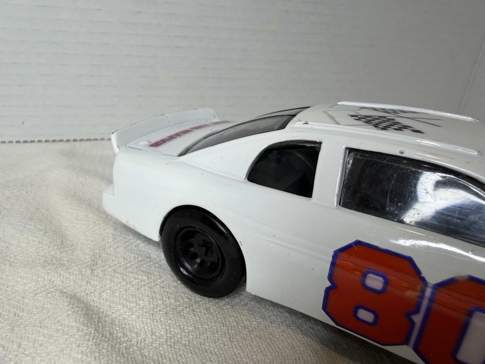Vintage Golden Wheel 1/24 Scale Kroger #80 Stock Race Car Meat And Seafood Promo