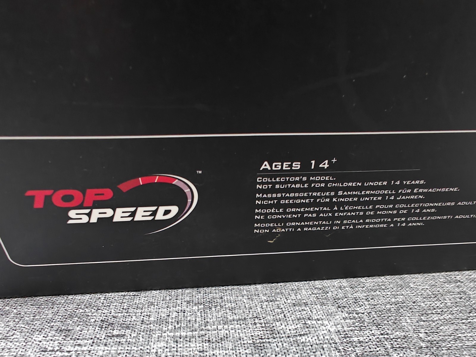 Gently Displayed 1:18 Top Speed Pandem Toyota GR Supra V1.0 silver TS0297 In US