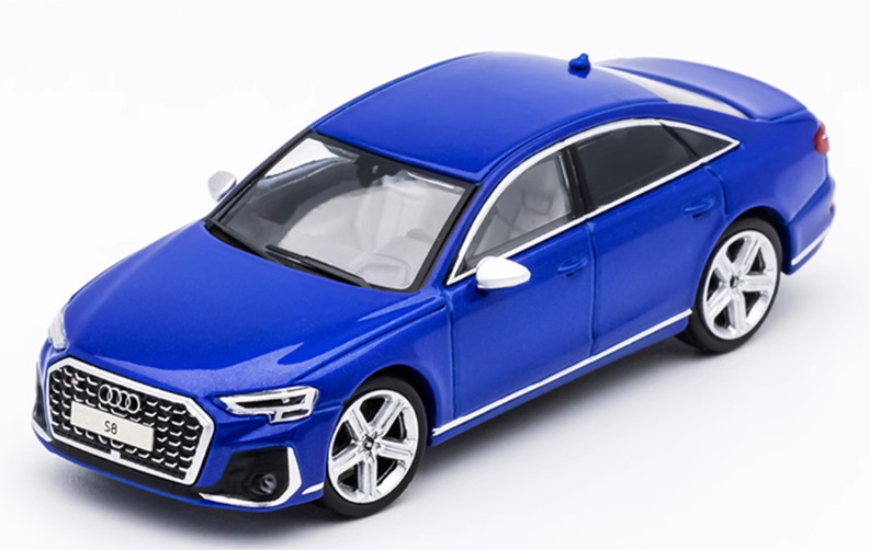 GCD 1/64 Scale Audi S8(D5) Diecast Car Model Toy Collection Gifts 4 Colors