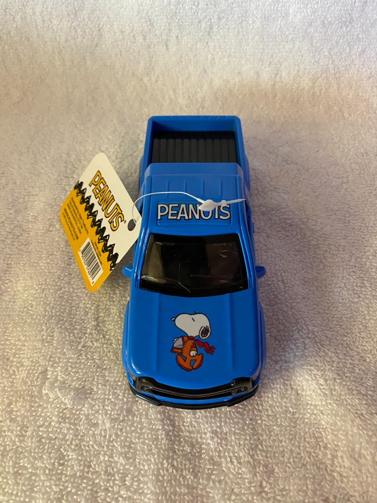 PEANUTS 5″ die-cast pull-back truck pickup SNOOPY new