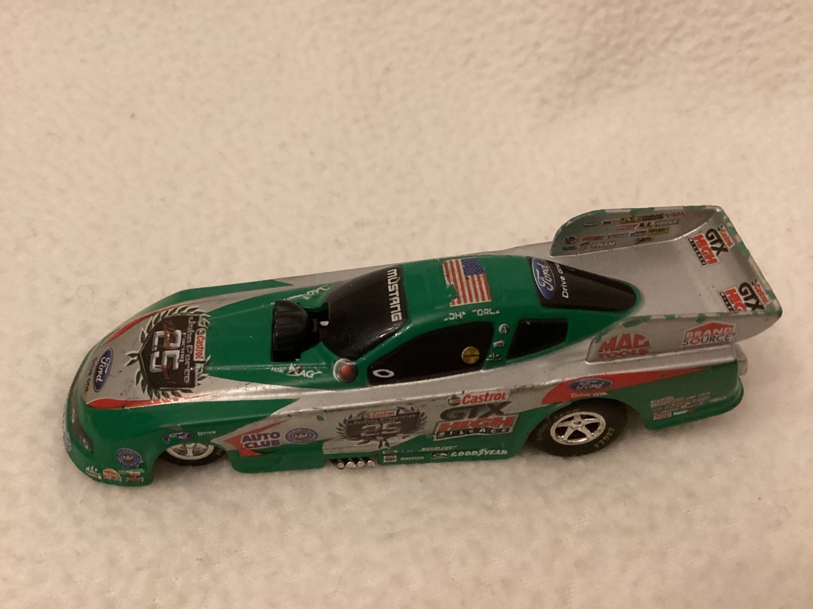 Funny Cars ~ Johnny Lightning Mooneyes ~ John Force GTX ~ Racing Rebels ~ 3 ct