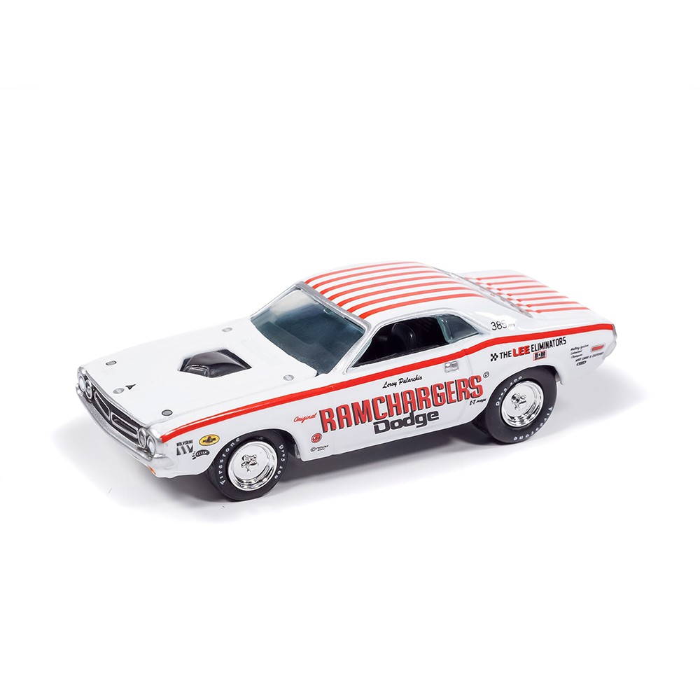 1971 Dodge Challenger Pro Stock-White & 1970 Plymouth Cuda Super Stock Ram Ch…