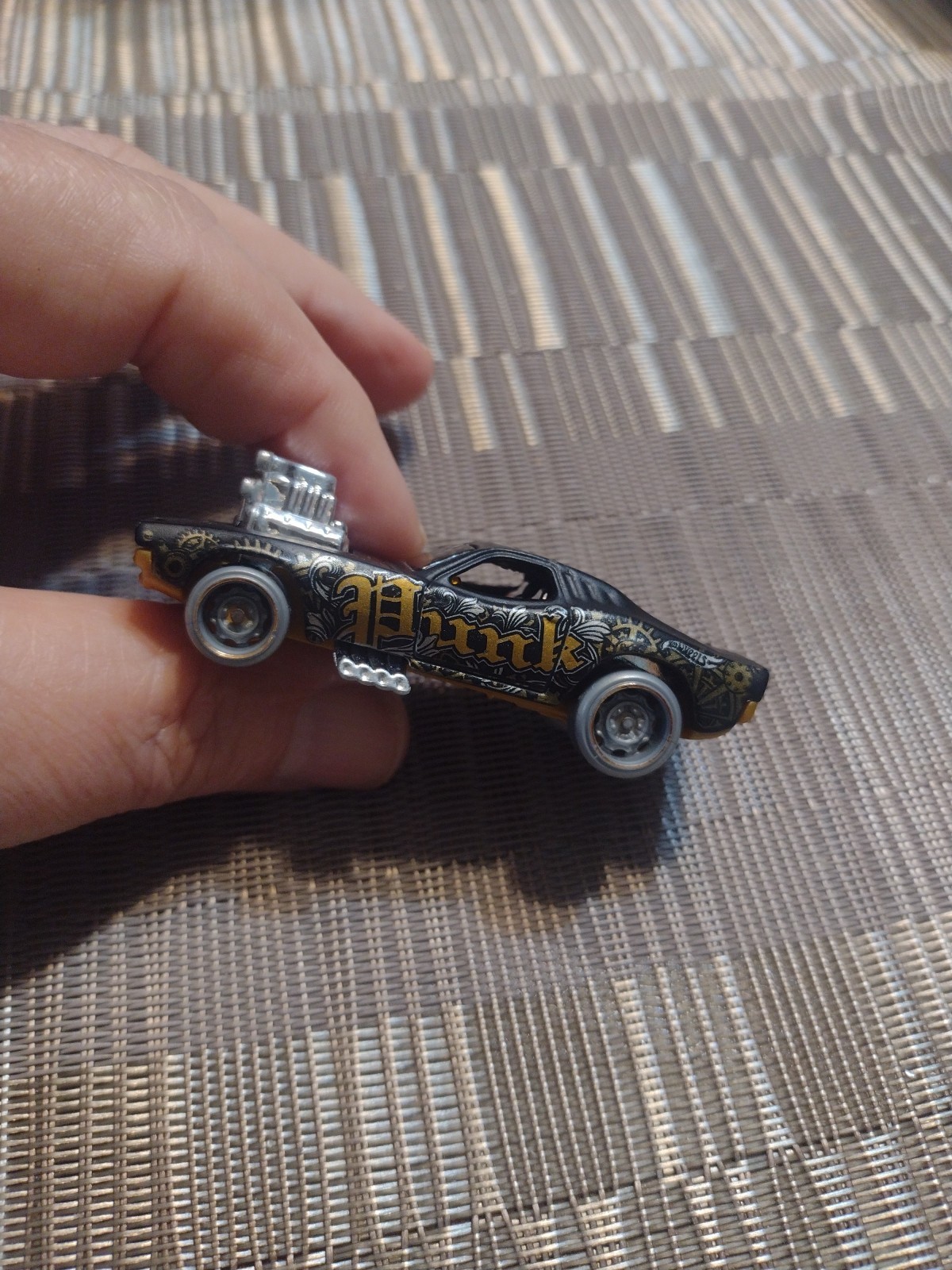 Hot Wheels: Rodger Dodger. Black, Steam Punk B78
