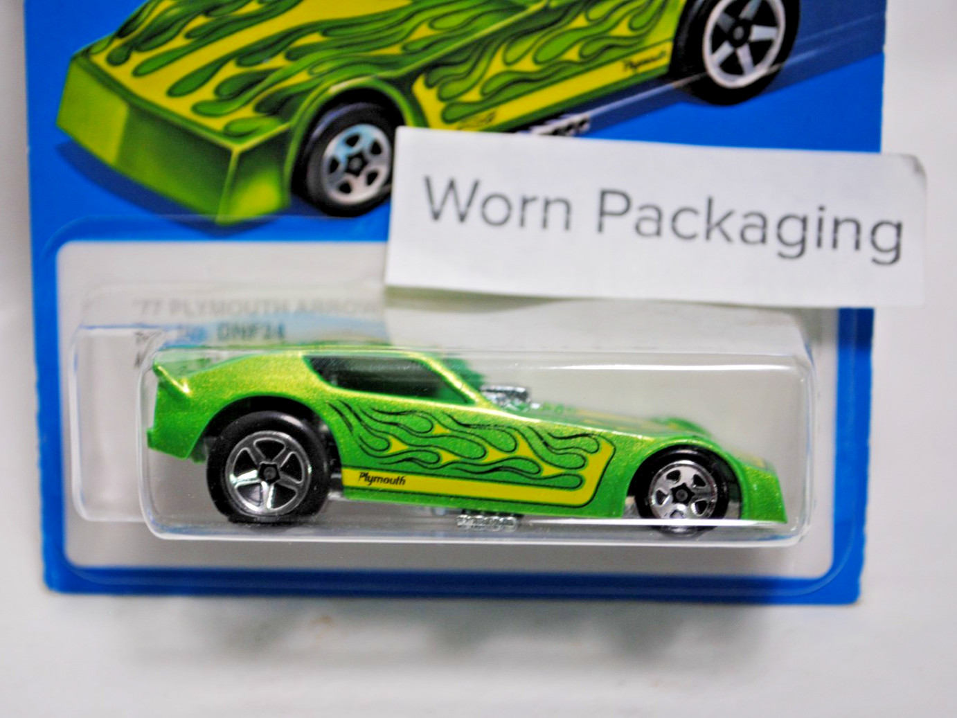READ – Hot Wheels Target Exclusive retro 1977 77 Plymouth Arrow Funny Car