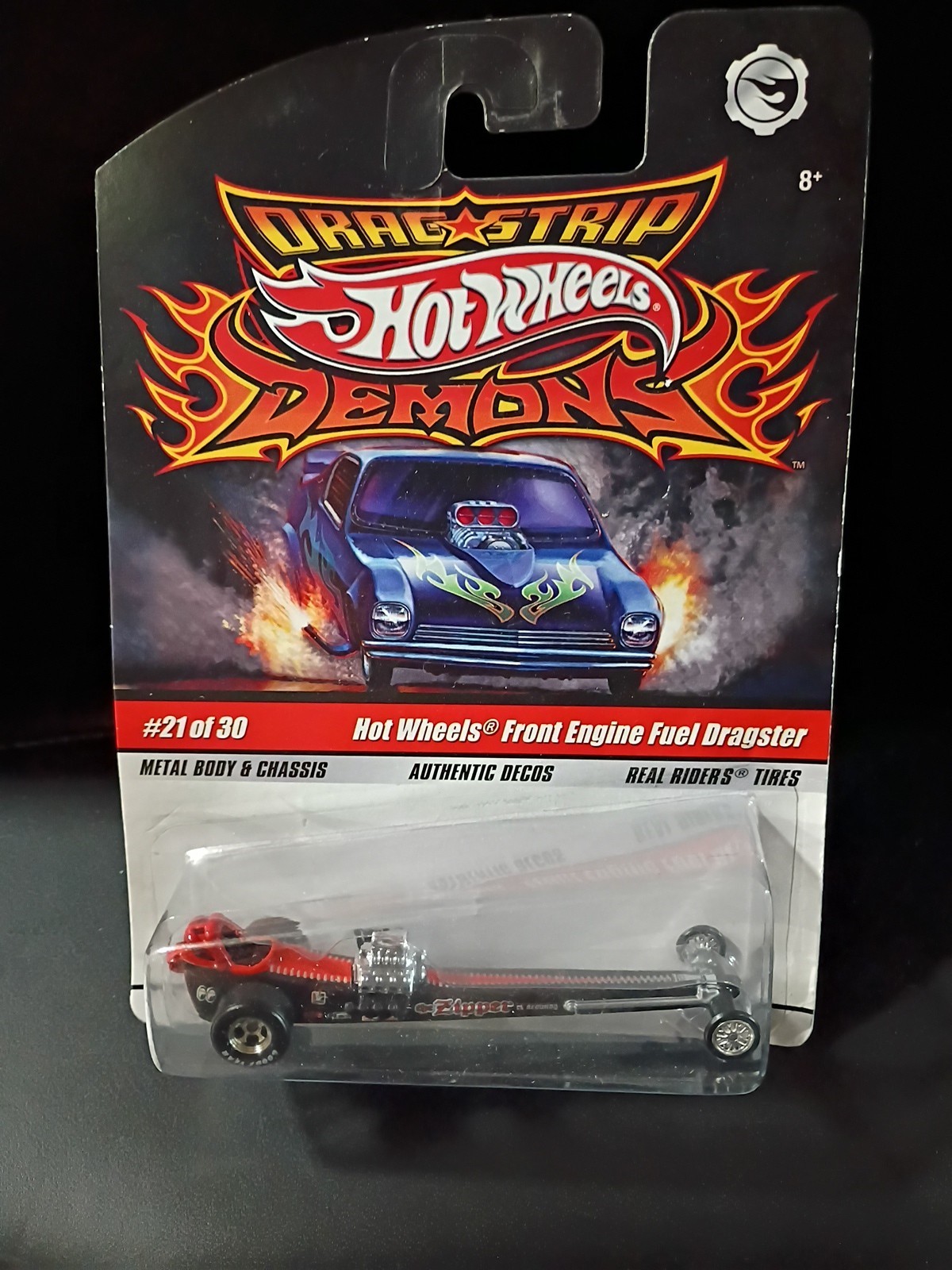 2009 Hot Wheels Drag-Strip Demons/Front Engine Fuel Dragster 21 of 30