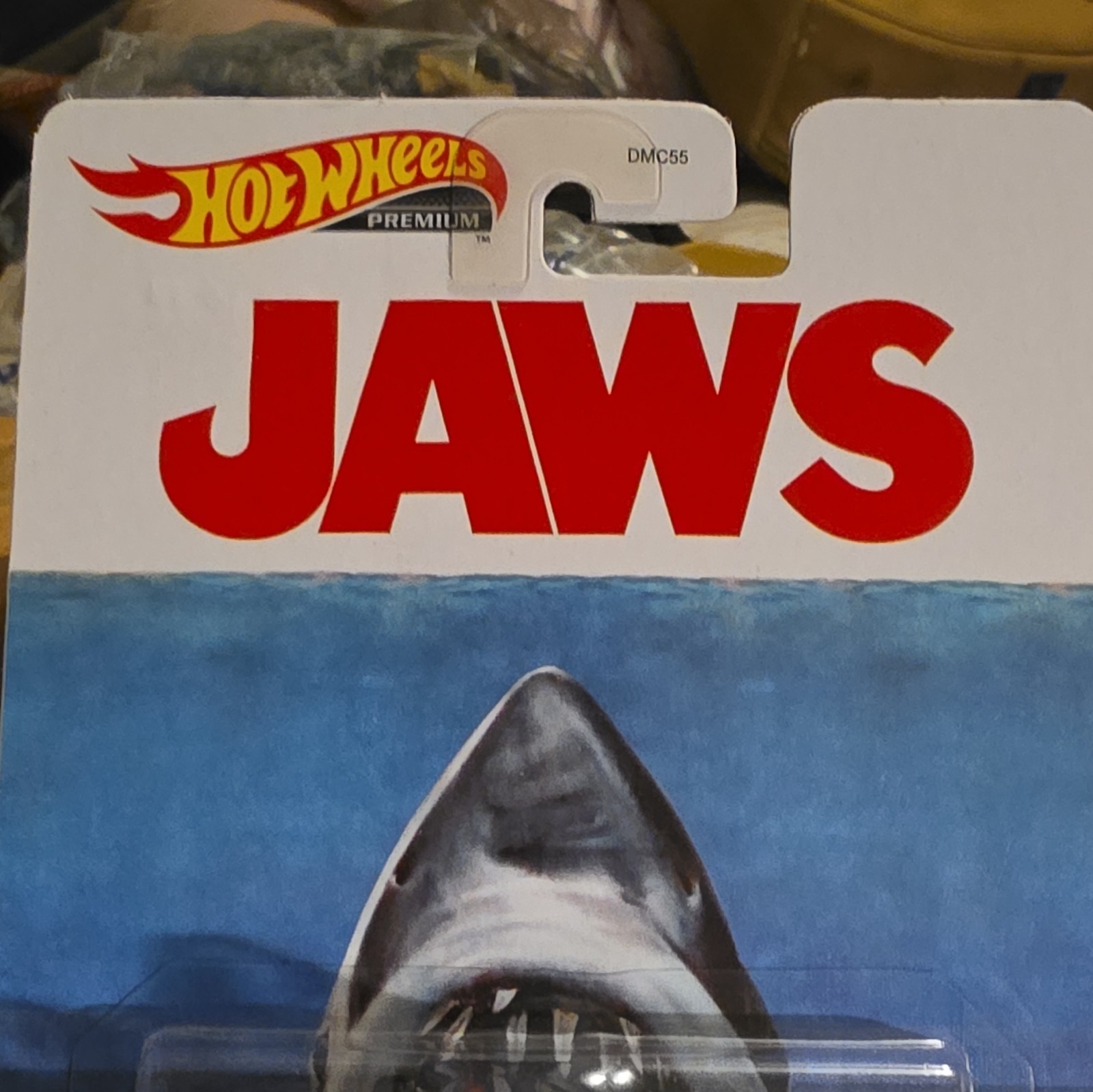 Hot Wheels Premium JAWS ’75 Chevy Blazer Custom Amity Police Real Riders DMC55