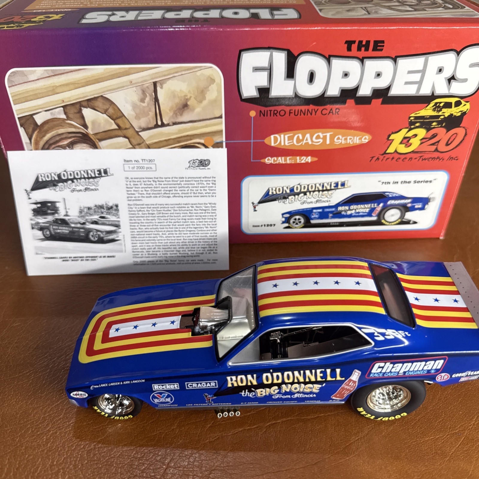 1320 THE FLOPPERS 1972 PLYMOUTH CUDA THE BIG NOISE FROM ILLINOIS *RARE