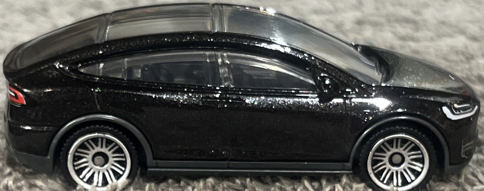 Matchbox Tesla Model X, Black, Loose