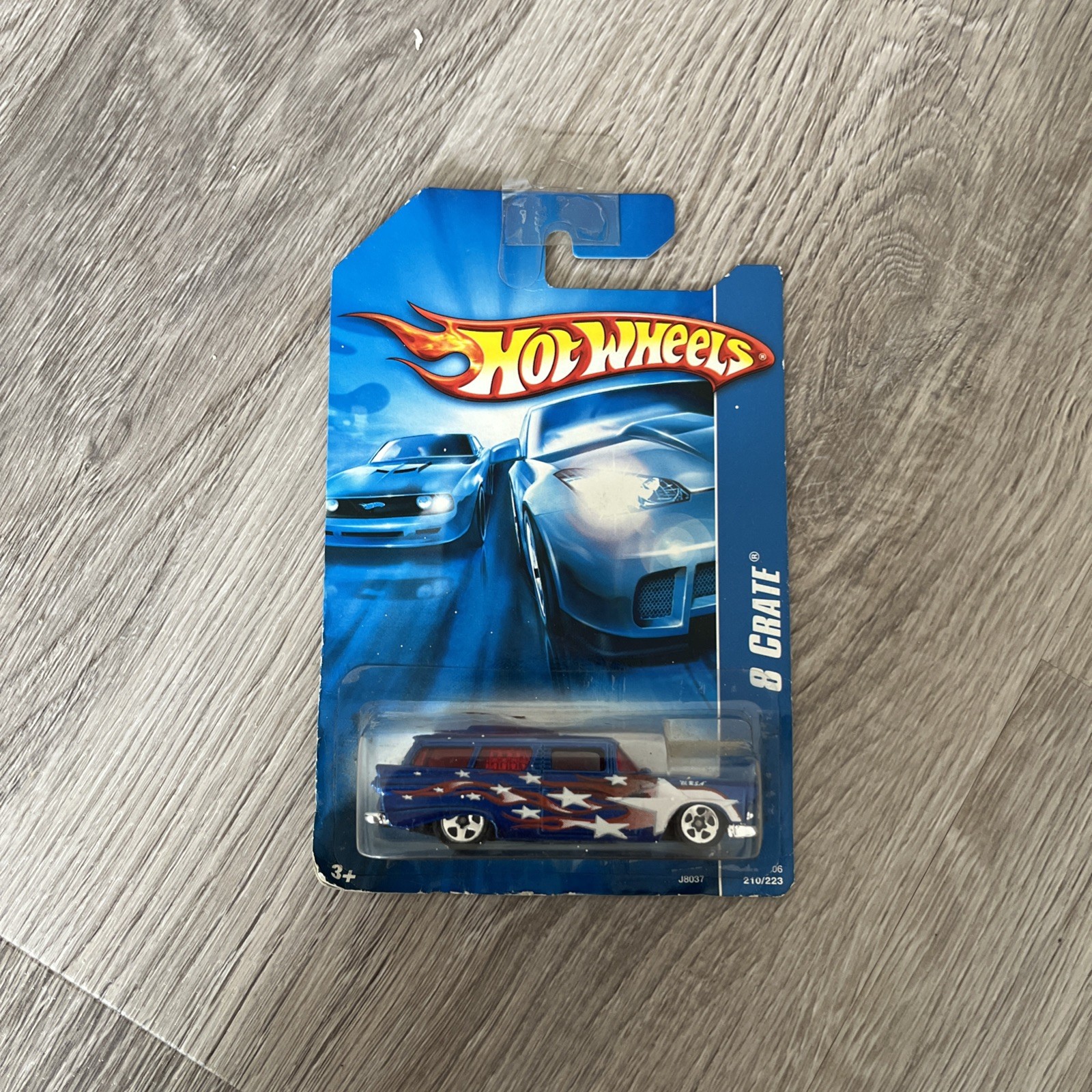 HOT WHEELS (2006) 8 CRATE – SHORT CARD – RARE!! MOC!!!