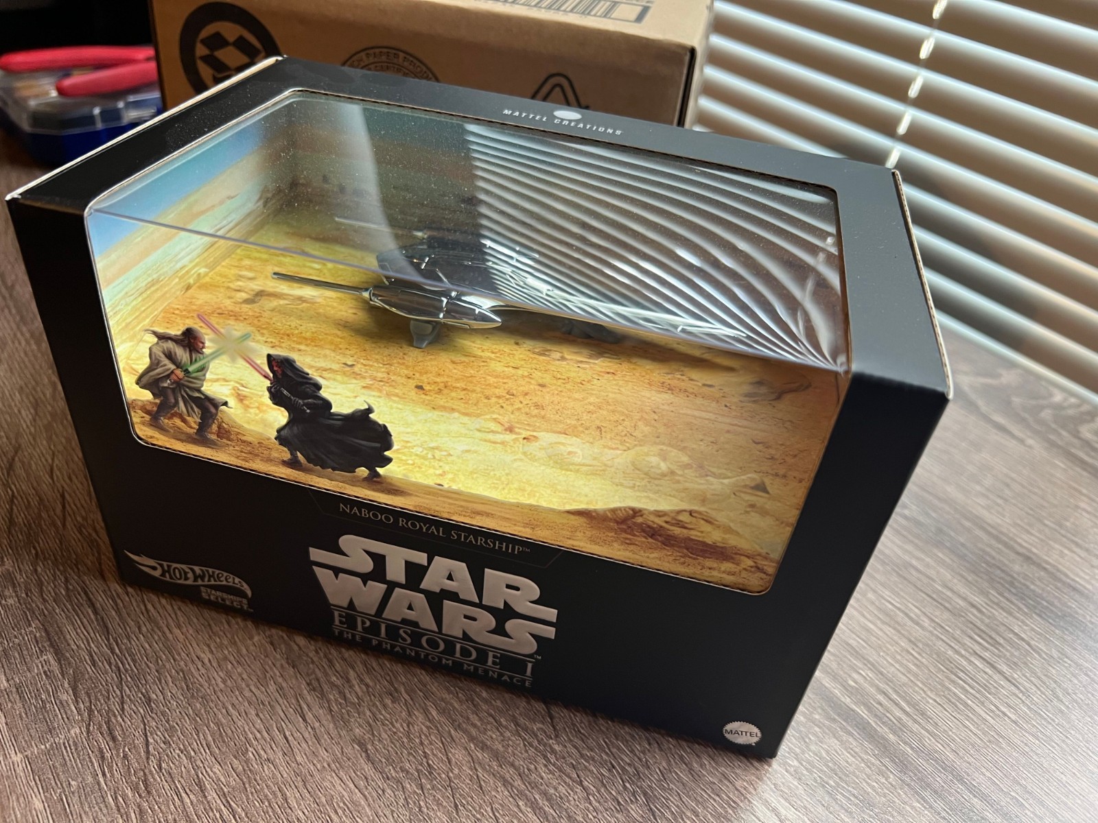 2024 Exclusive Mattel Hot Wheels Star Wars Naboo Royal Starship – Brand New
