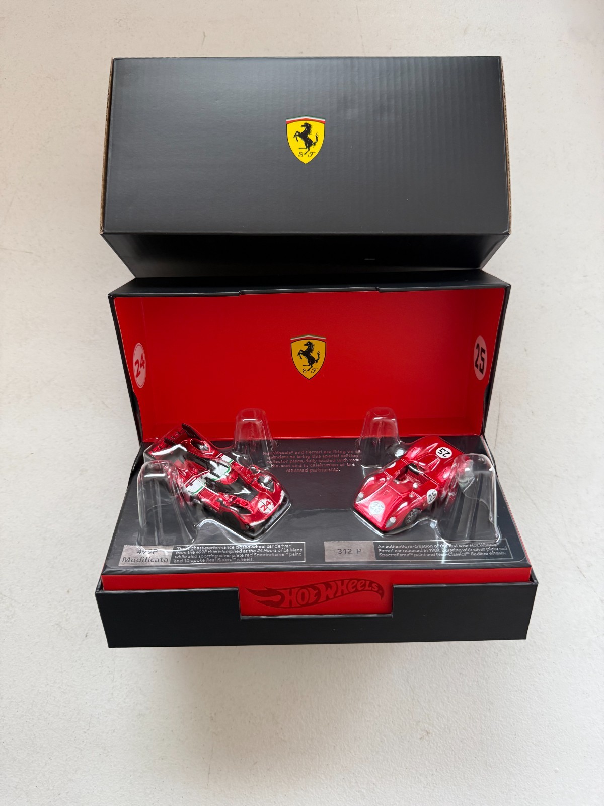 Hot Wheels RLC Ferrari Heritage Set 312 P & 499P Modificata BT8