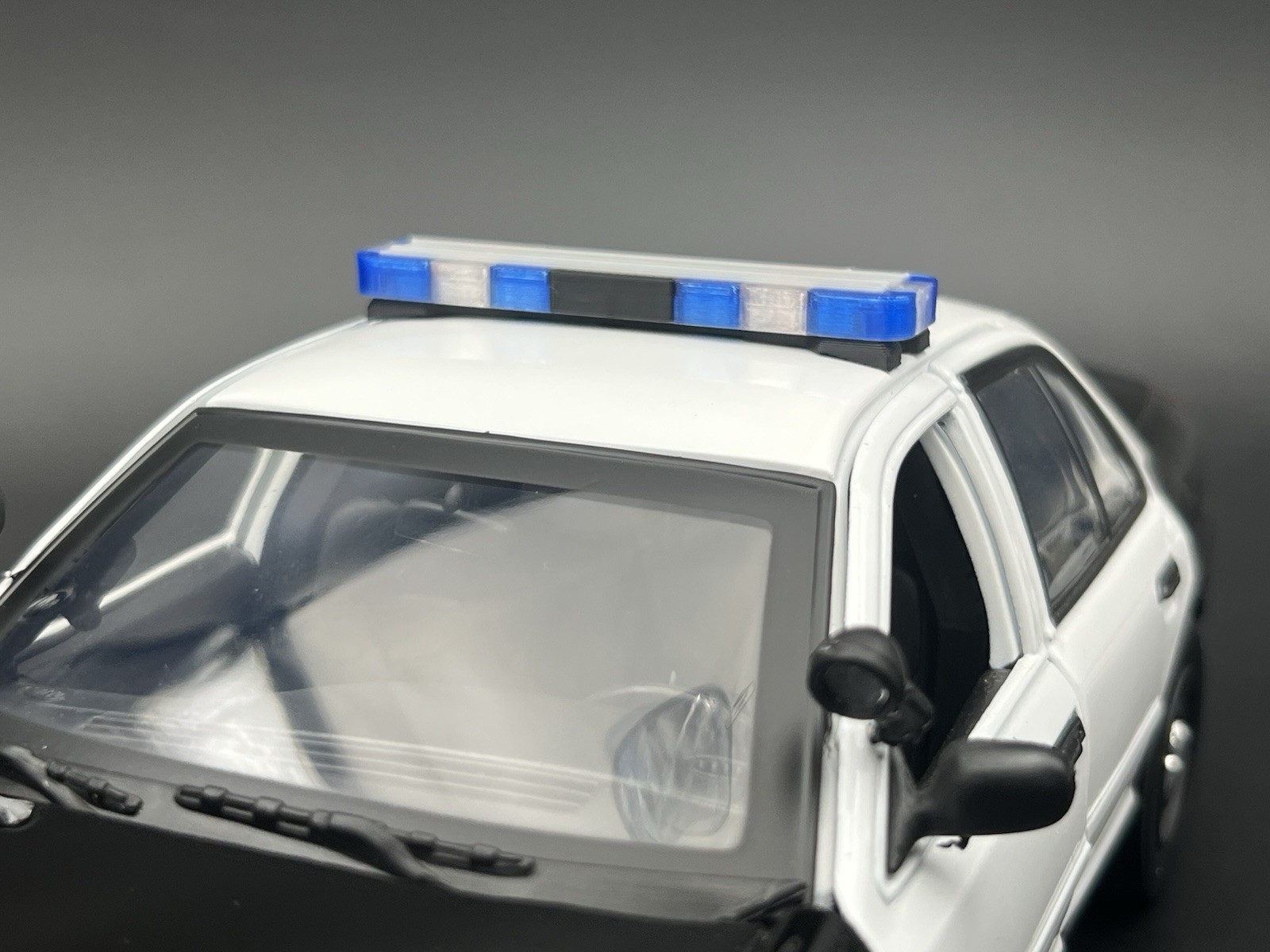 1/18 Scale LED Ready Whelen Edge United Kingdom Police Lightbar Blue Red 1812 UK