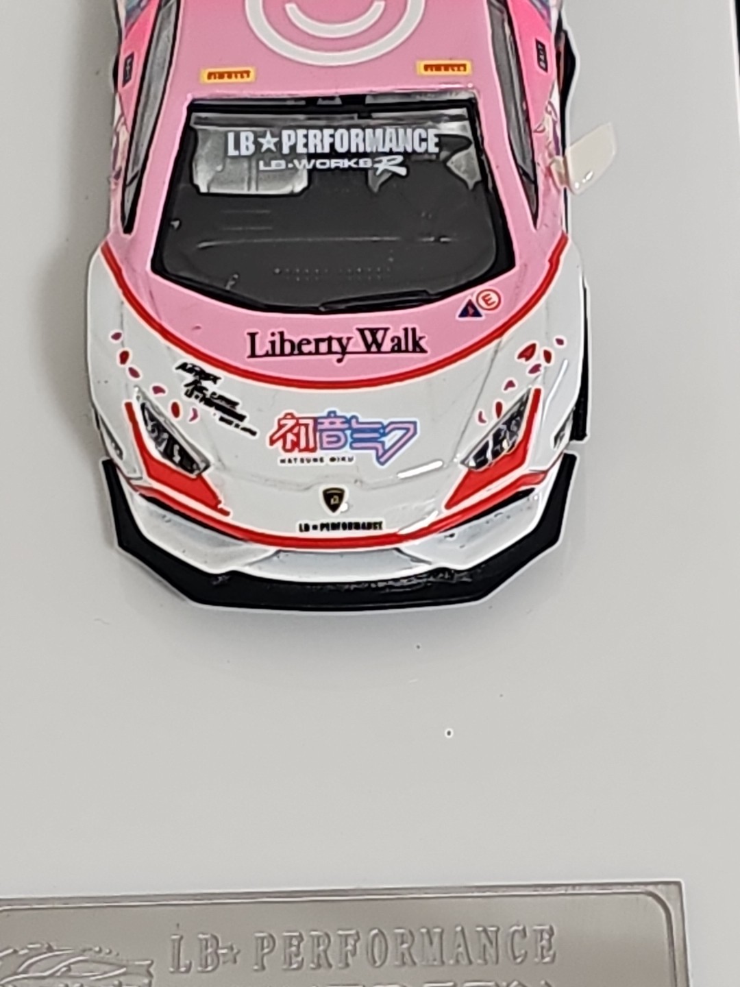 King Model Lamborghini Huracan LP610 LB 1.0 Hatsune Blue 1:64