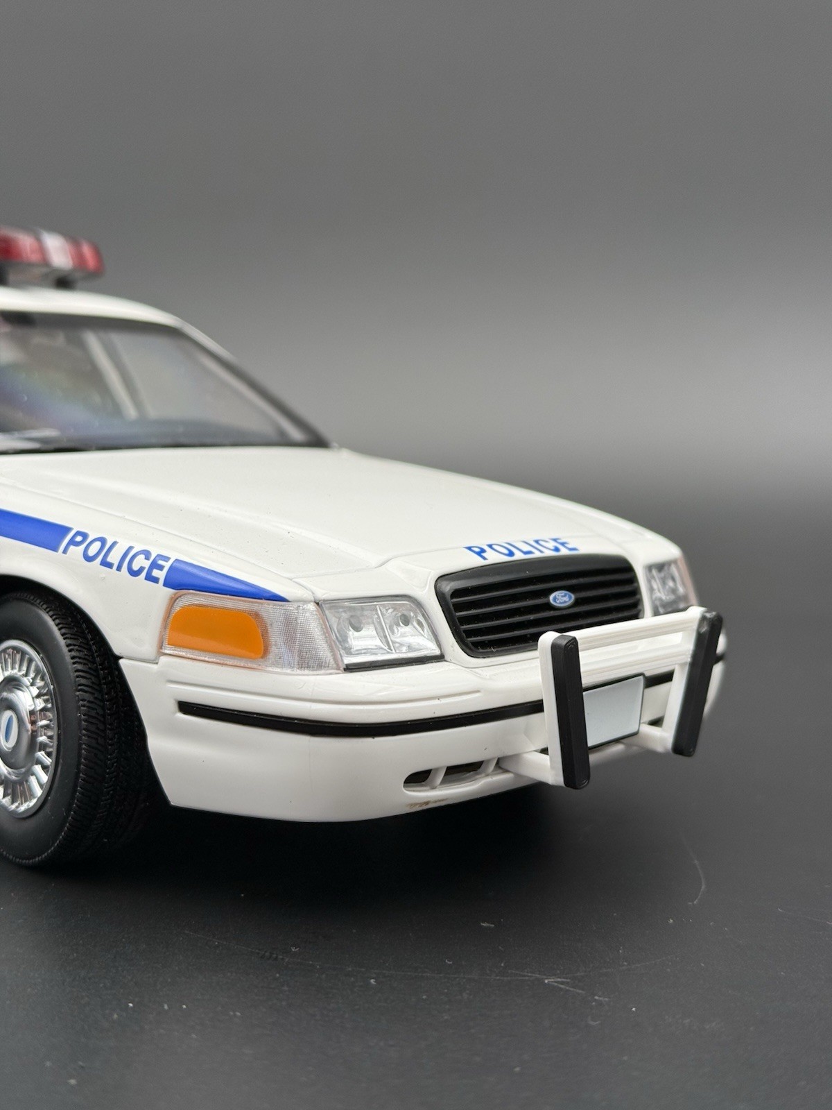 1/18 Scale NYPD Push Bumper New York Police Sheriff Highway Patrol Pushbar 1861