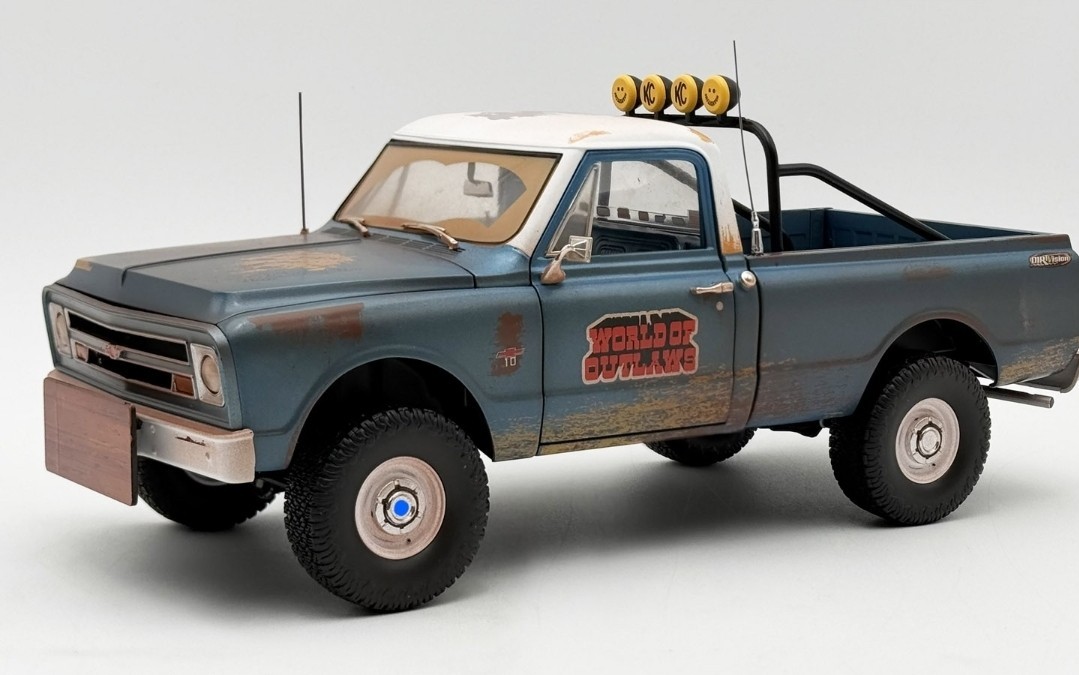 1/18 ACME 1967 Chevy K-10 Push Truck Pick Up Truck-A1807223