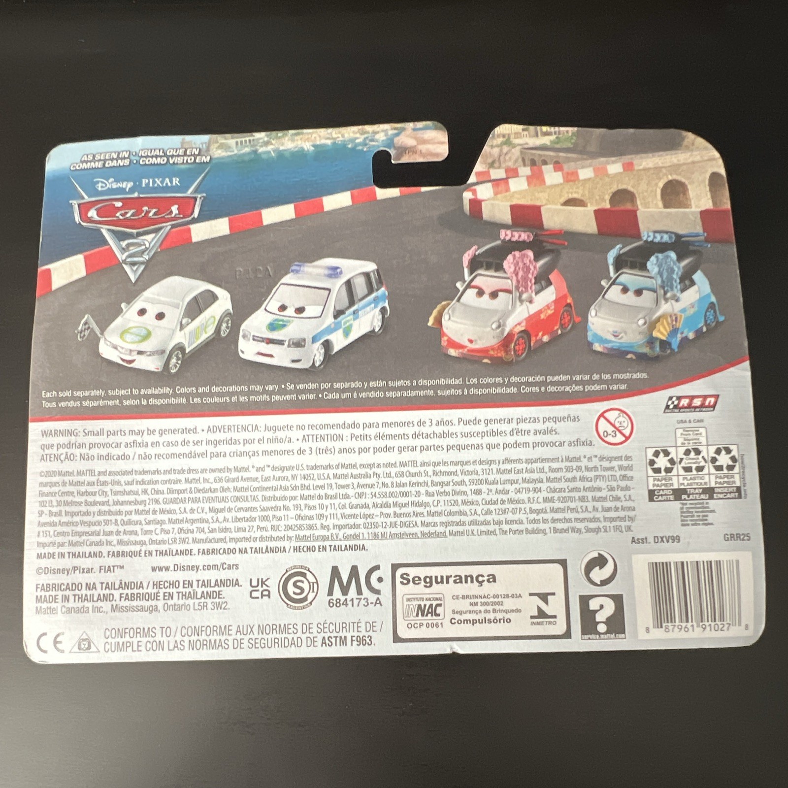 Mattel Disney Pixar Cars Okuni & Shigeko 2-Pack Metal Series – Unopened Box New
