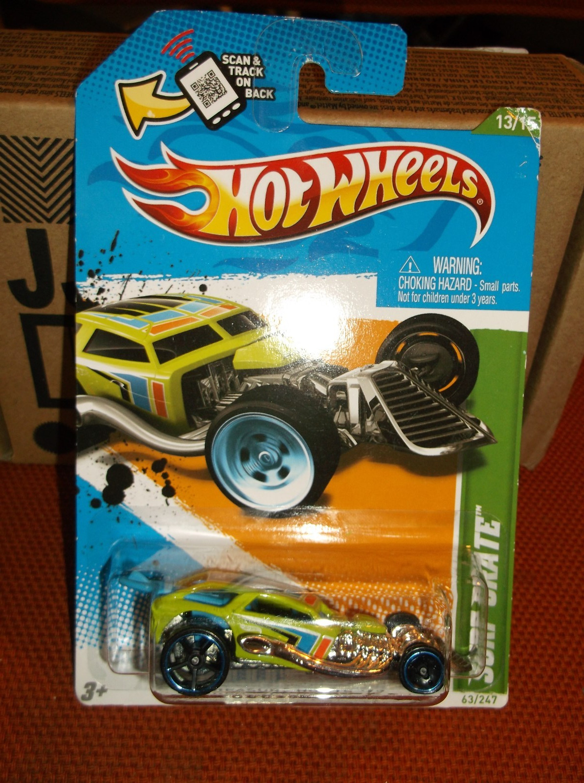 Hot Wheels 2012 Treasure Hunt Series Surf Crate Limited Edition # 13 of 15
