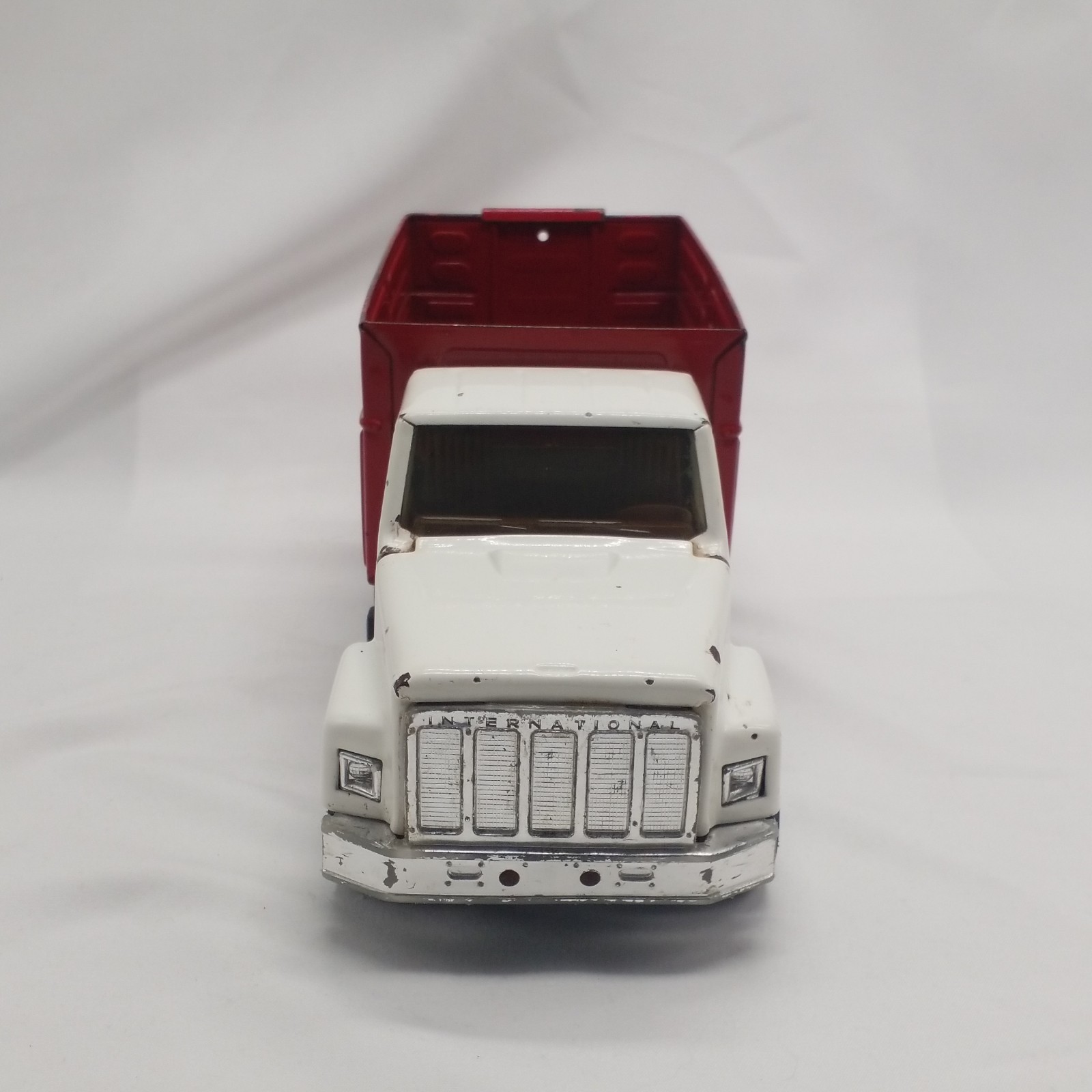VTG 1987 ERTL Campbells Soup Truck Pressed Steel International Grain Dump Toy