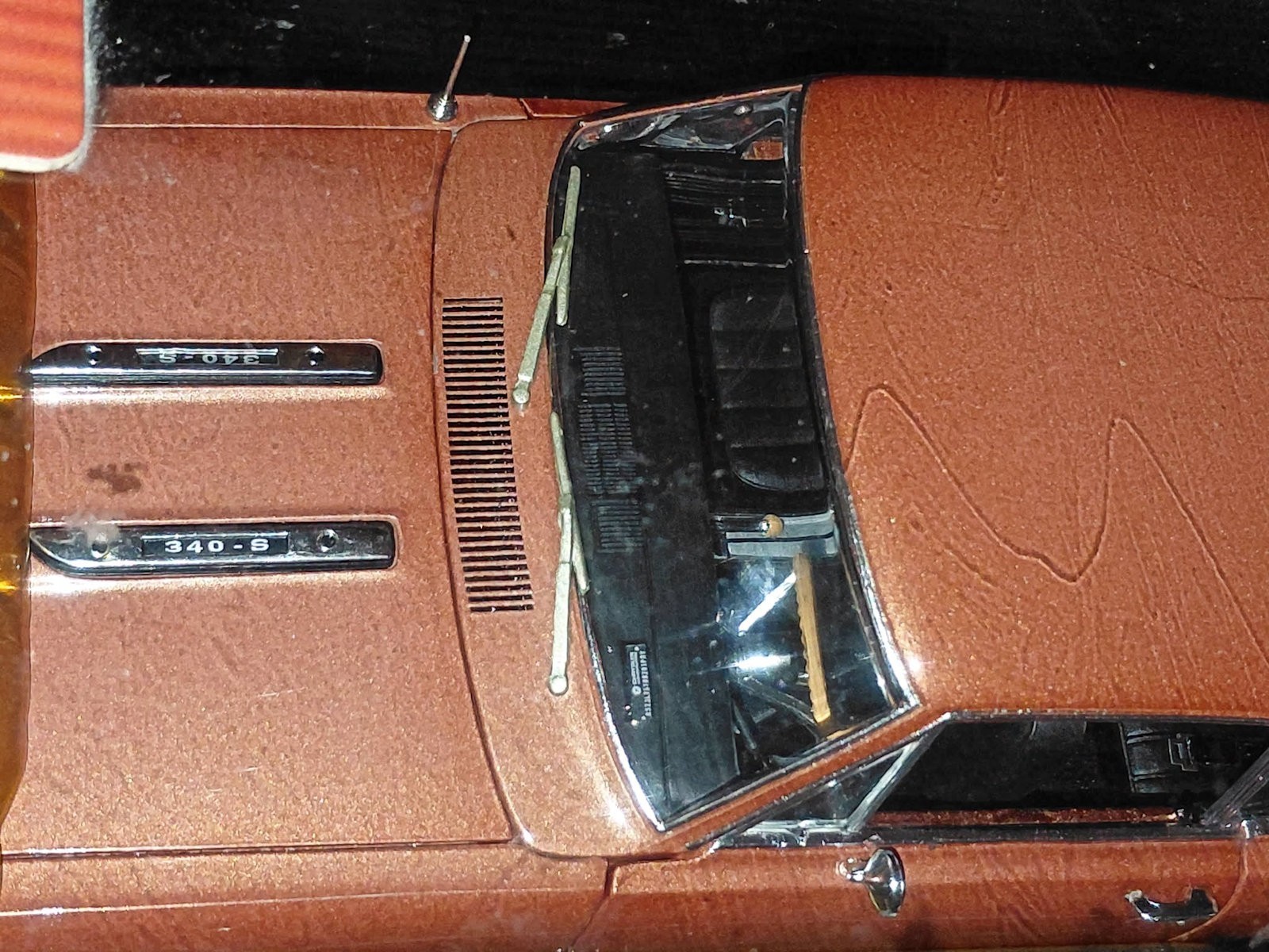 Highway 61 1:18 Die Cast Metallic Copper 1968 Plymouth Barracuda FREE SHIPPING