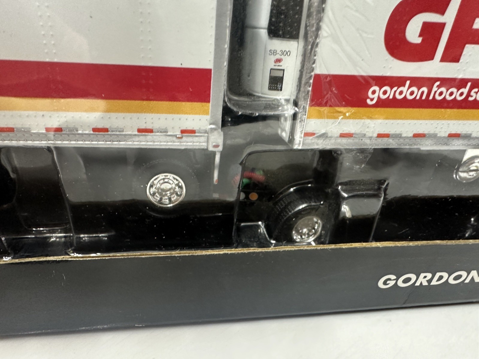 DCP 1:64 Gordon Food Service Volvo W/Double 28’ Thermo -King Trailers