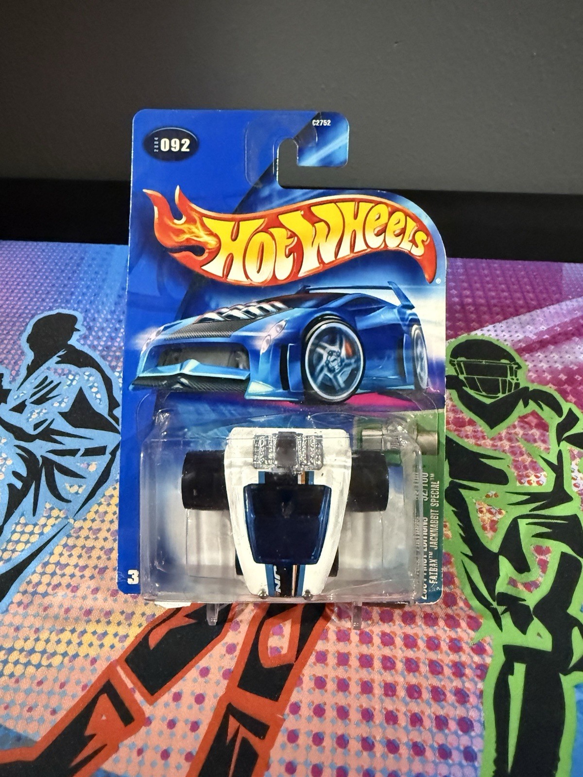 Hot Wheels 2004 First Editions FATBAX JACKNABBIT SPECIAL 92/100 Car Fat Wheel