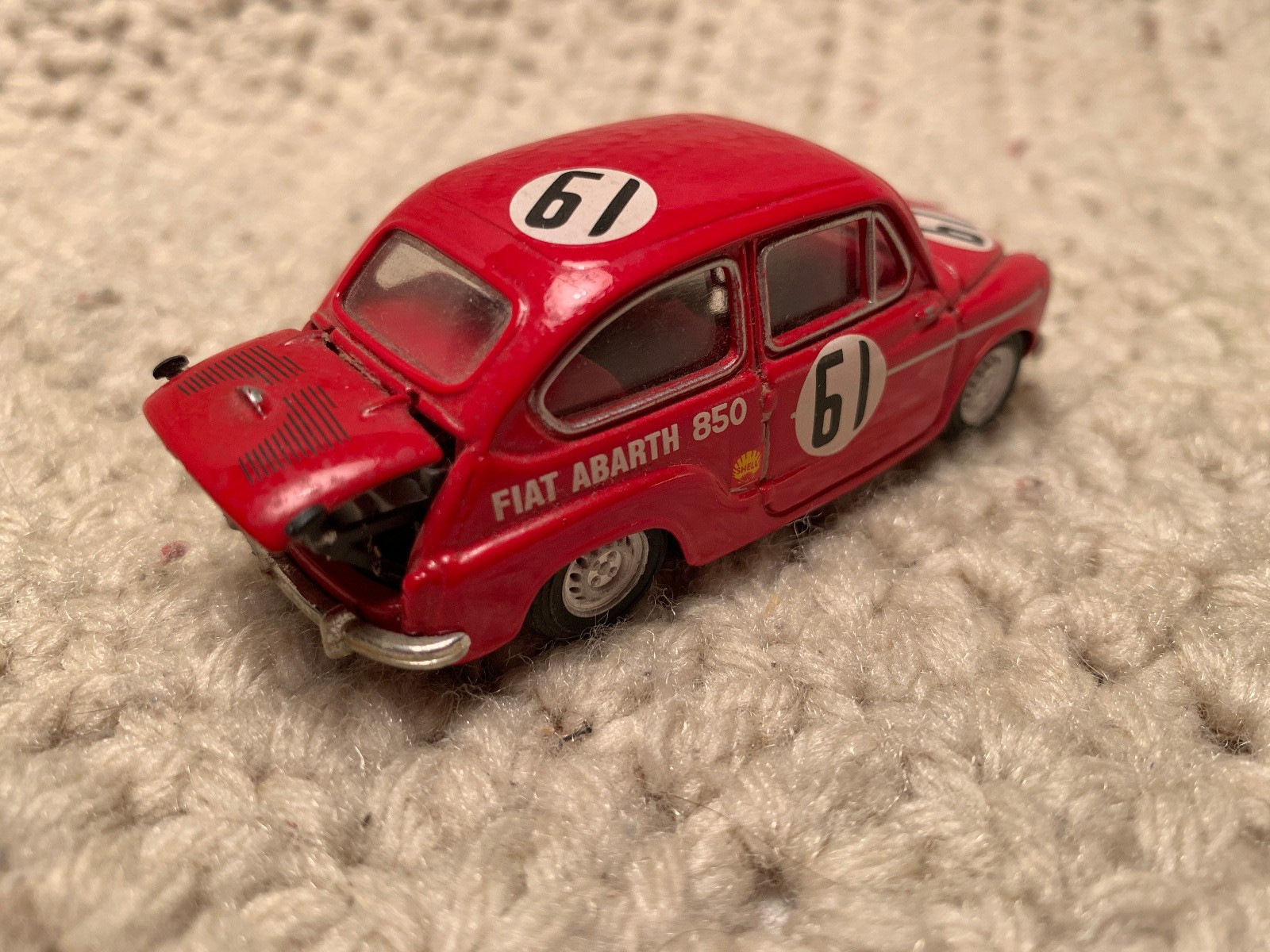 Lot Of 3 Classic 1/43 Fiat Abarth Micro Sports Competition Cars Viva Italiano