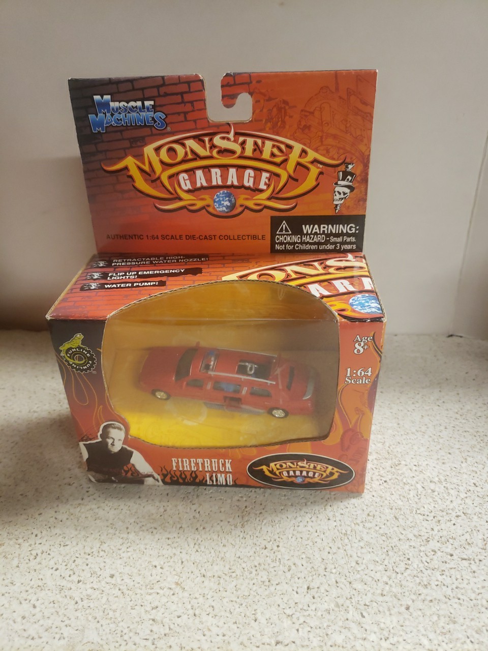 Muscle Machines MONSTER GARAGE Lot of 6 x 1/64 scale diecast NIB (5 Different)