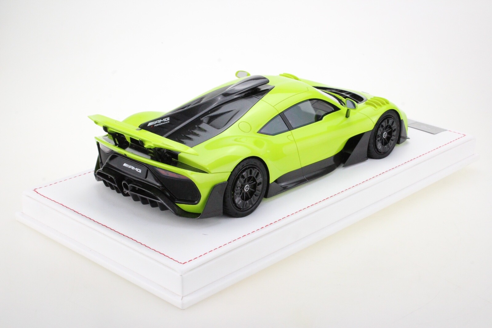 1/18 Ivy Models Mercedes Benz AMG one in bright Green Leather Base LAST ONE