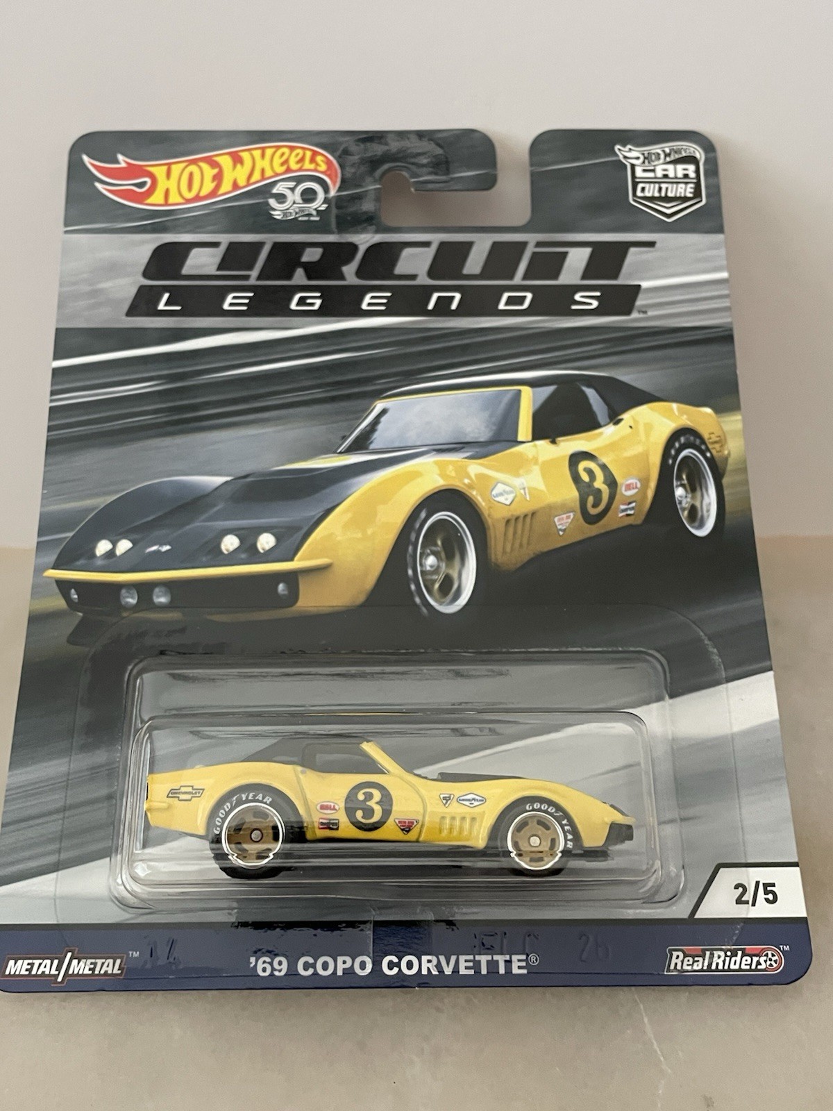 Hot Wheels 2018 Car Culture Circuit Legends Premium 5 Car Set New Sealed