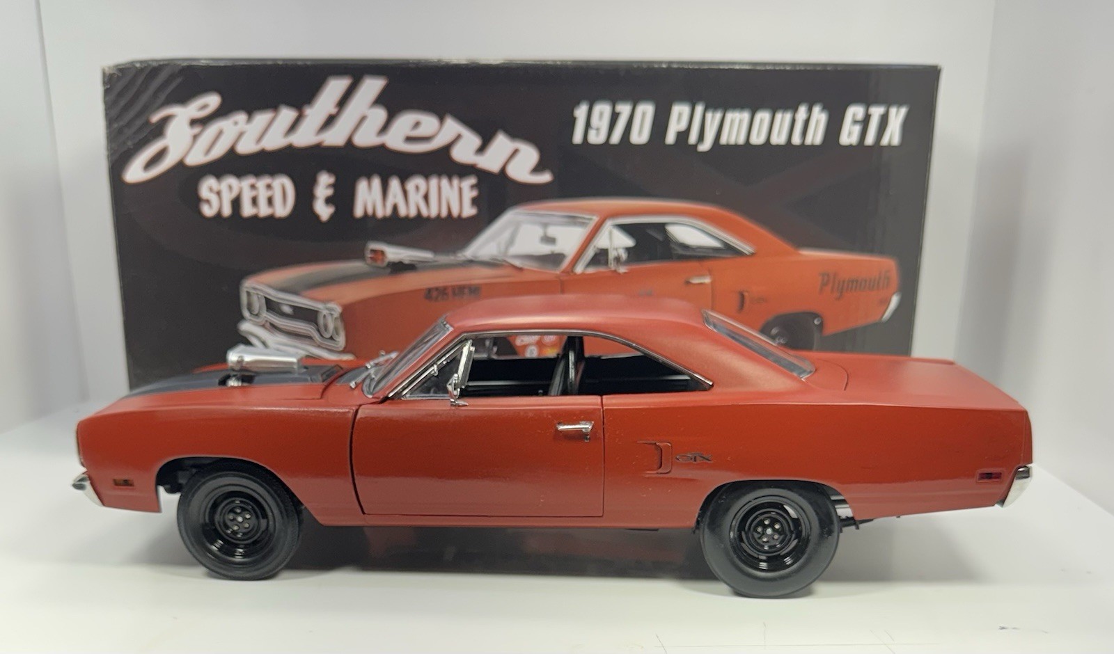 GMP 1/18 Scale 1970 Plymouth GTX “Custom 1 Of 1 Made” Removed Ugly Decals
