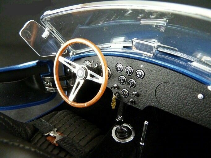 1:12 Race Car Custom Built Metal Body Model18Unique24Racer Racing Carousel Blue