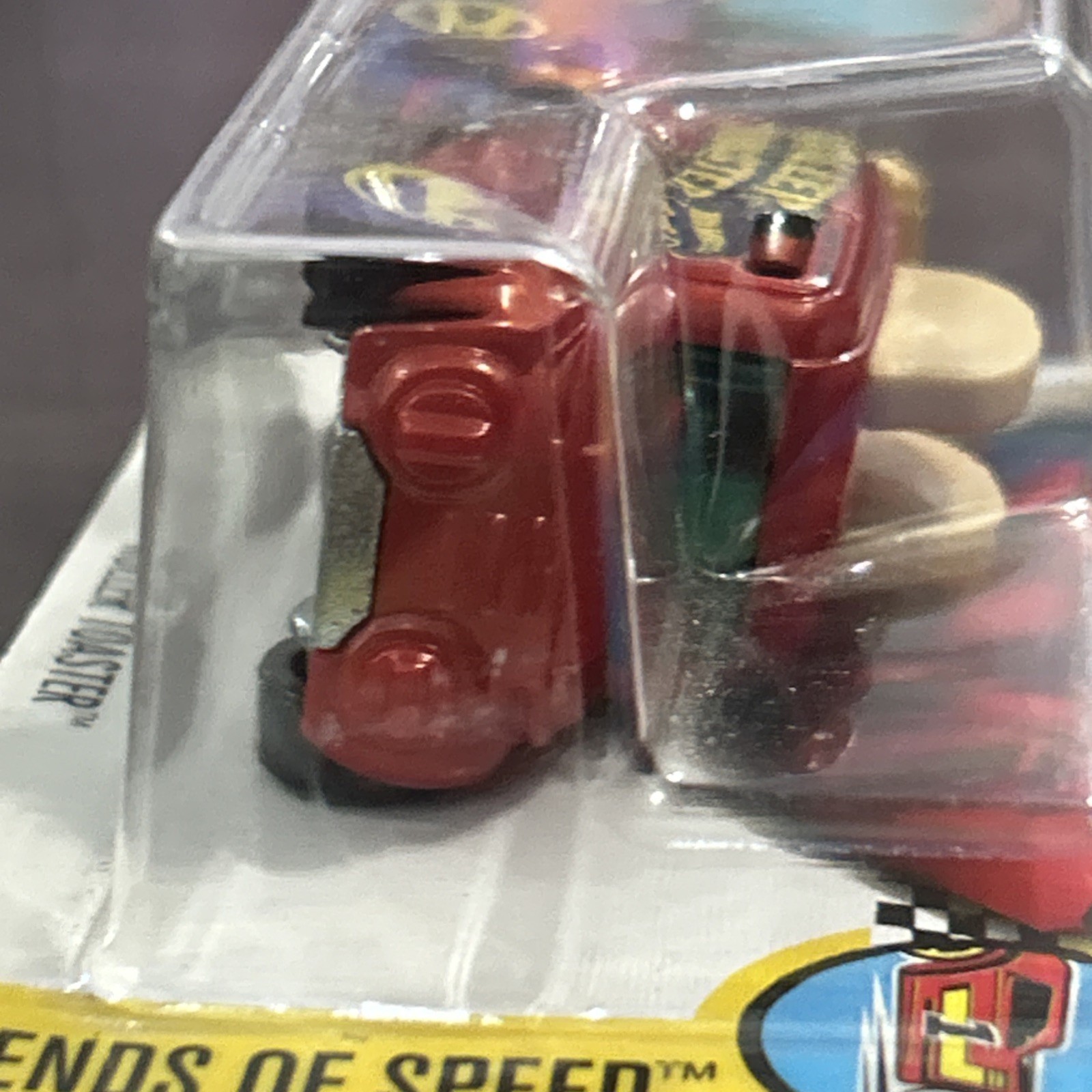 2017 Hot Wheels #167 Legends of Speed 4/10 ROLLER TOASTER Red w/Yellow 5 Spokes