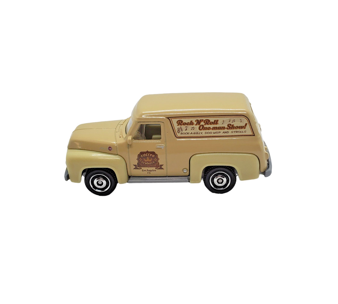 2024 Matchbox Ford F-100 Panel Truck – Light Tan – Coffee Cruisers V – Loose
