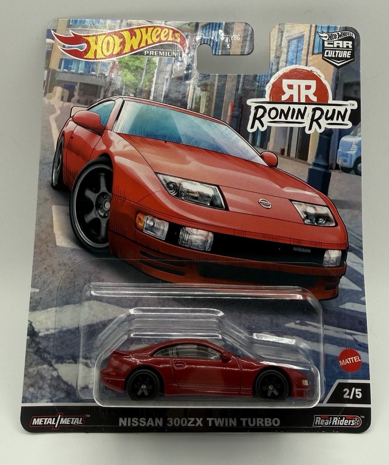 Hot Wheels Premium Nissan 300ZX Twin Turbo Ronin Run 2/5