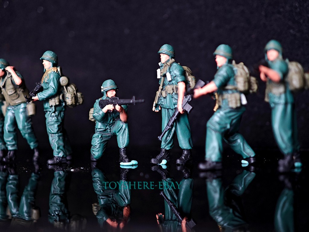 1/72 TANK 1:72 WW2 USA Vietnam war Soldiers military toy TotalWar diorama