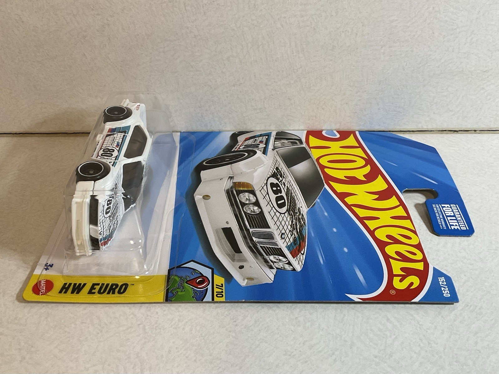 2026 Hot Wheels BMW 635 CSi (152/250) WHITE – HW Euro #7/10