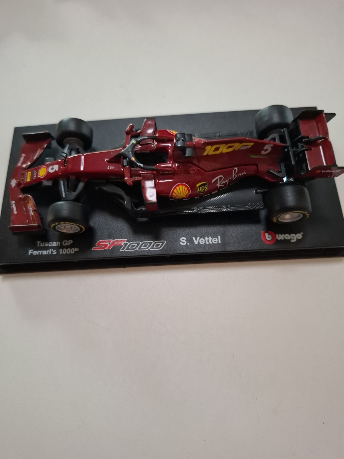 Burago F1 FERRARI Formula 1 F1 Racing Die-Cast 1:43 Scale Lot Of 5