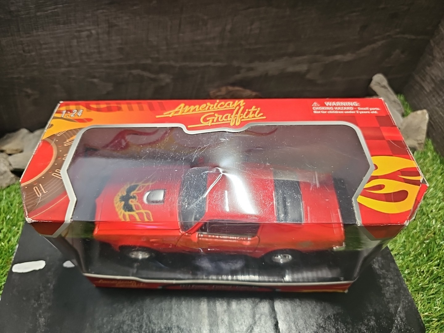 Motor Max American Graffiti 1973 Pontiac Firebird Trans Am 1:24 Scale Diecast