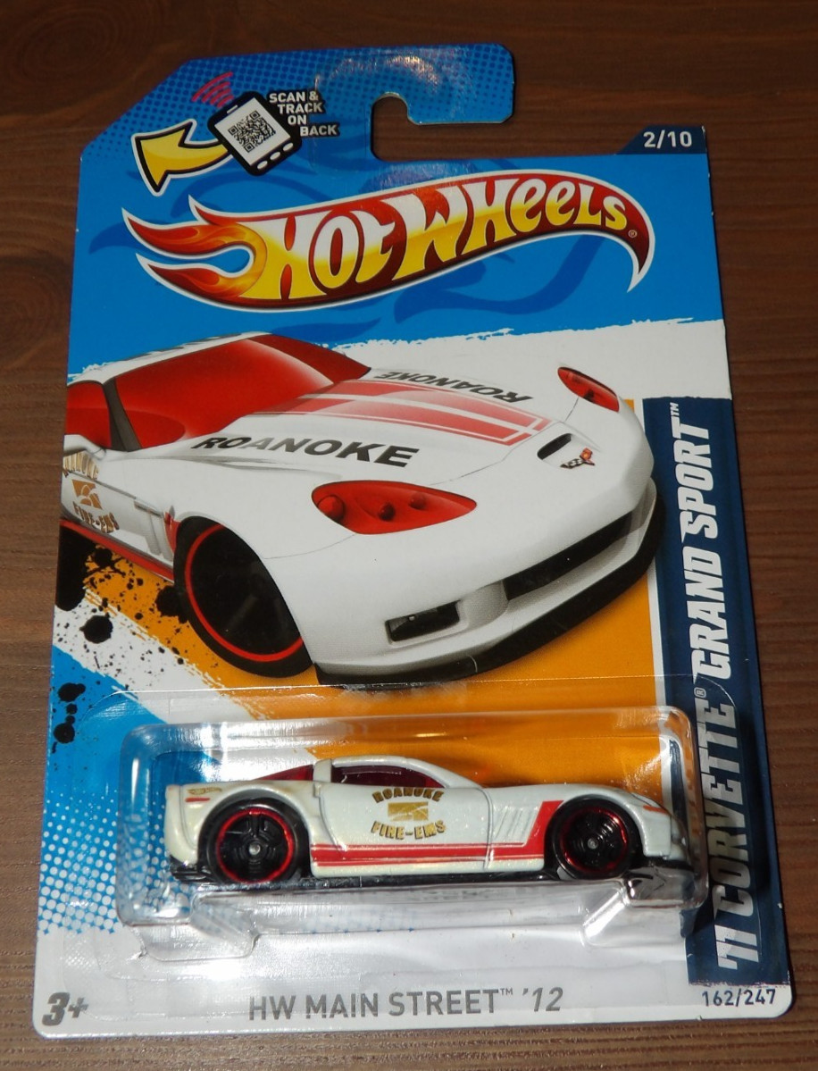 2X – 2012 Hot Wheels Main Street – ‘11 Corvette Grand Sport & 2010 Ford Mustang