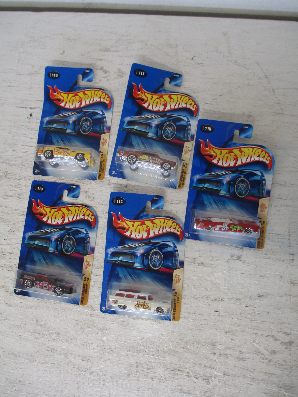 2004 Hot Wheels Cereal Crunchers CHOICE CAR New, in Unopened Package