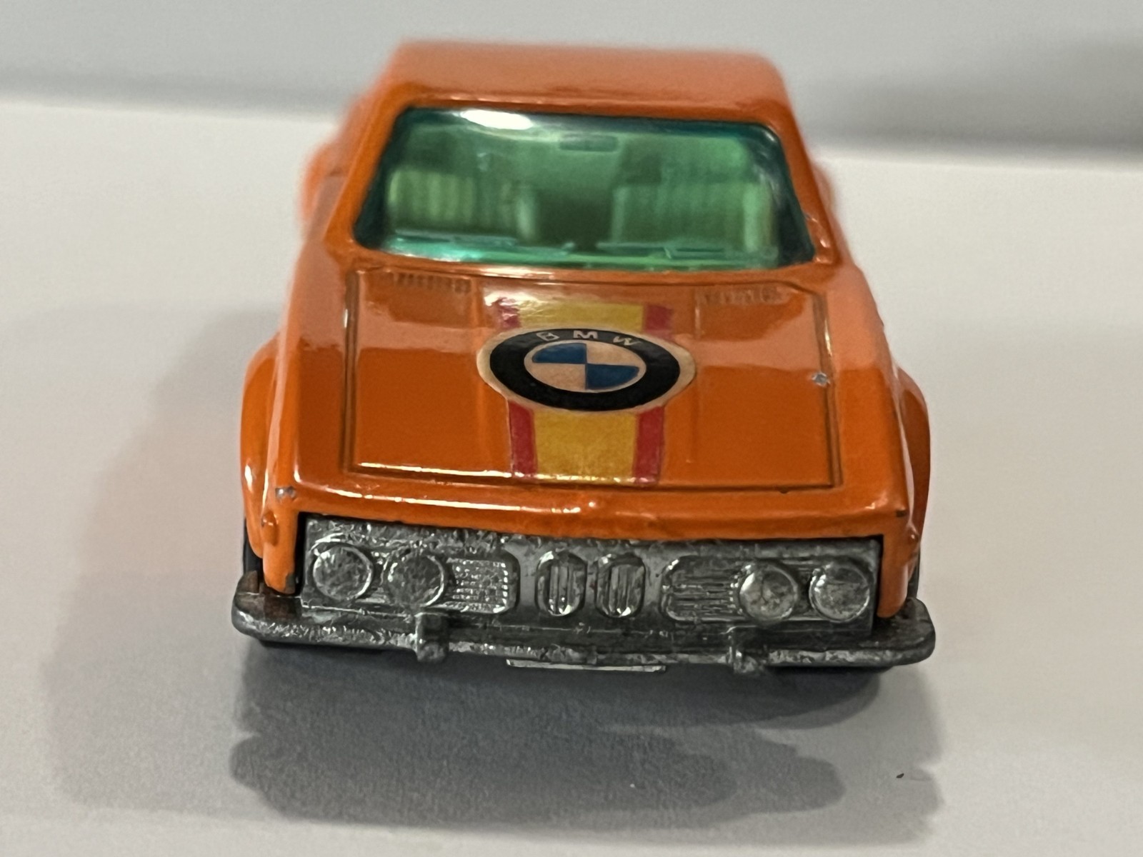 1976 Matchbox Lesney Superfast Orange BMW 3.0 CSL #45 1:64 Opening Doors VG