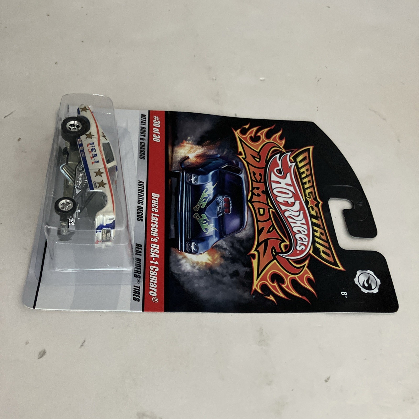 HOT WHEELS Drag Strip Demons Bruce Larson’s USA-1 Camaro 30/30